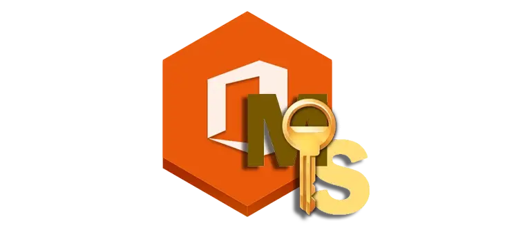 Значок, обозначающий активатор KMS для программного обеспечения Microsoft Office 2016, предназначенного для легальной активации.