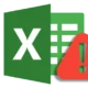 Иконка indicating activation failure in Excel