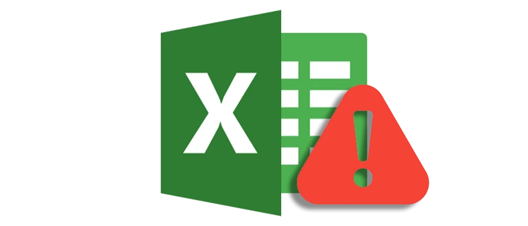 Иконка indicating activation failure in Excel